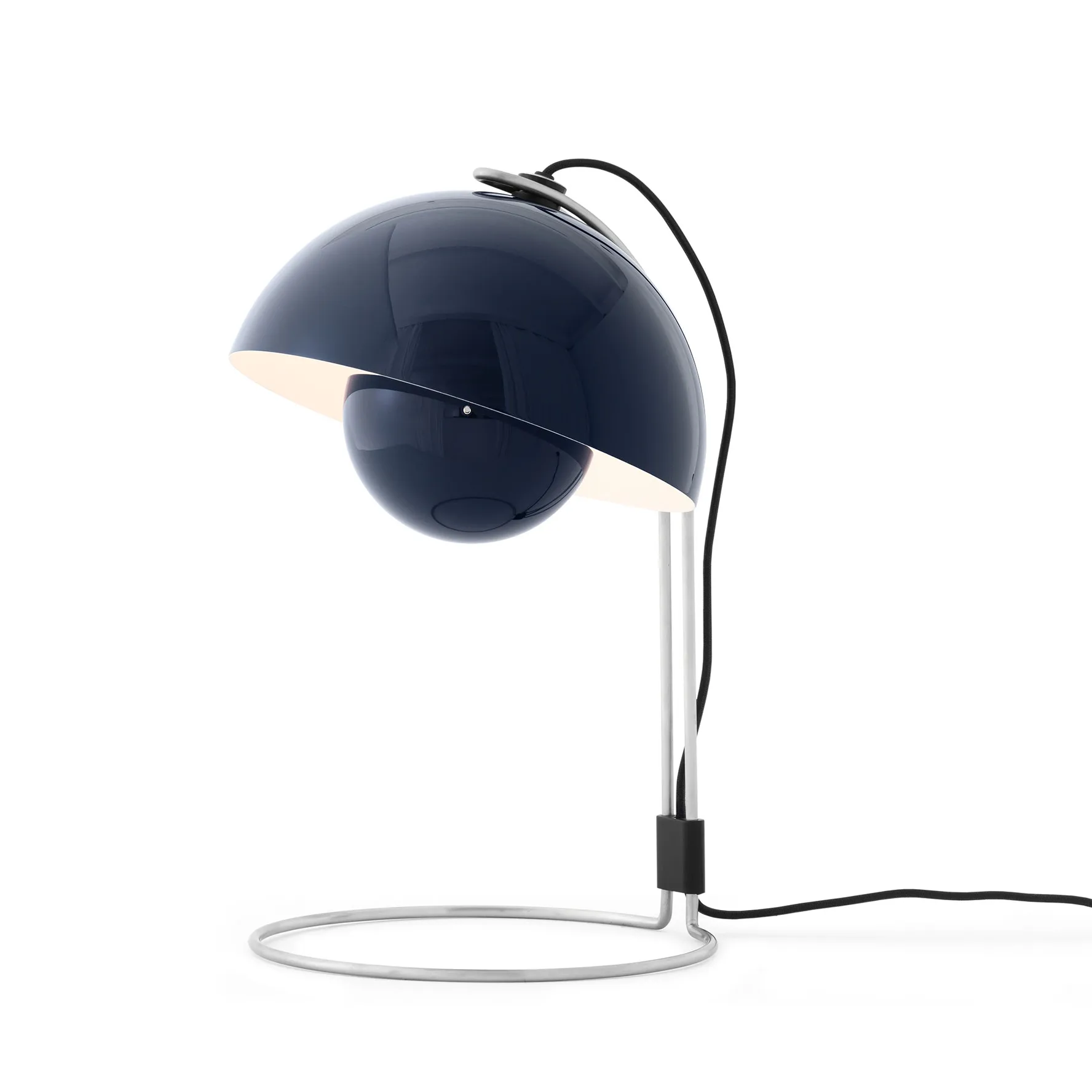 FlowerPot επιτραπέζιο φωτιστικό VP4, Steel blue &Tradition