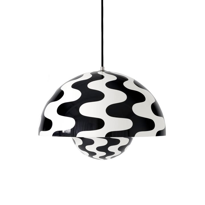 Flowerpot VP7 κρεμαστό φωτιστικό - Black-white pattern - &Tradition