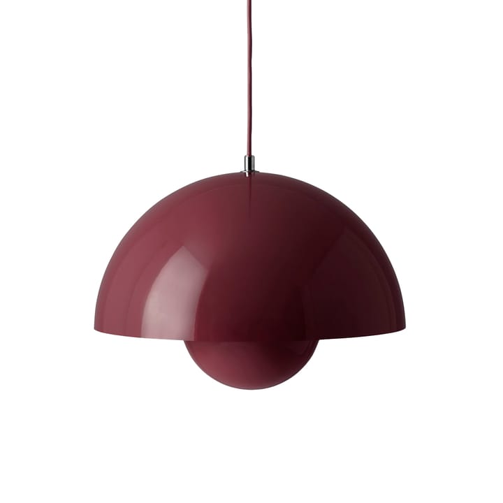 Flowerpot VP7 κρεμαστό φωτιστικό - Dark plum - &Tradition