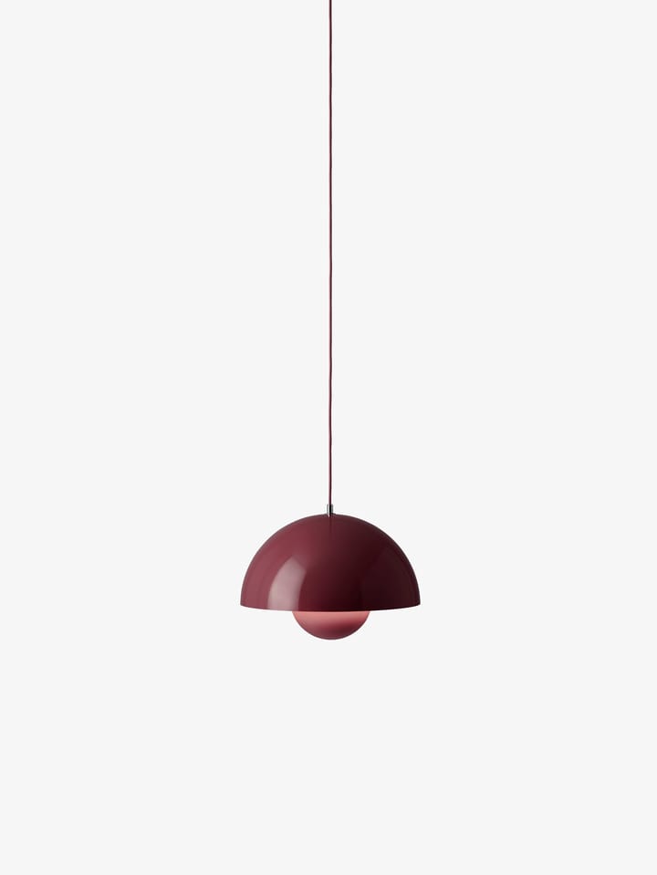 Flowerpot VP7 κρεμαστό φωτιστικό, Dark plum &Tradition