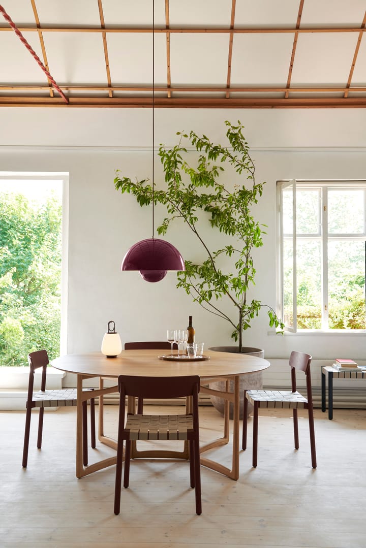 Flowerpot VP7 κρεμαστό φωτιστικό, Dark plum &Tradition