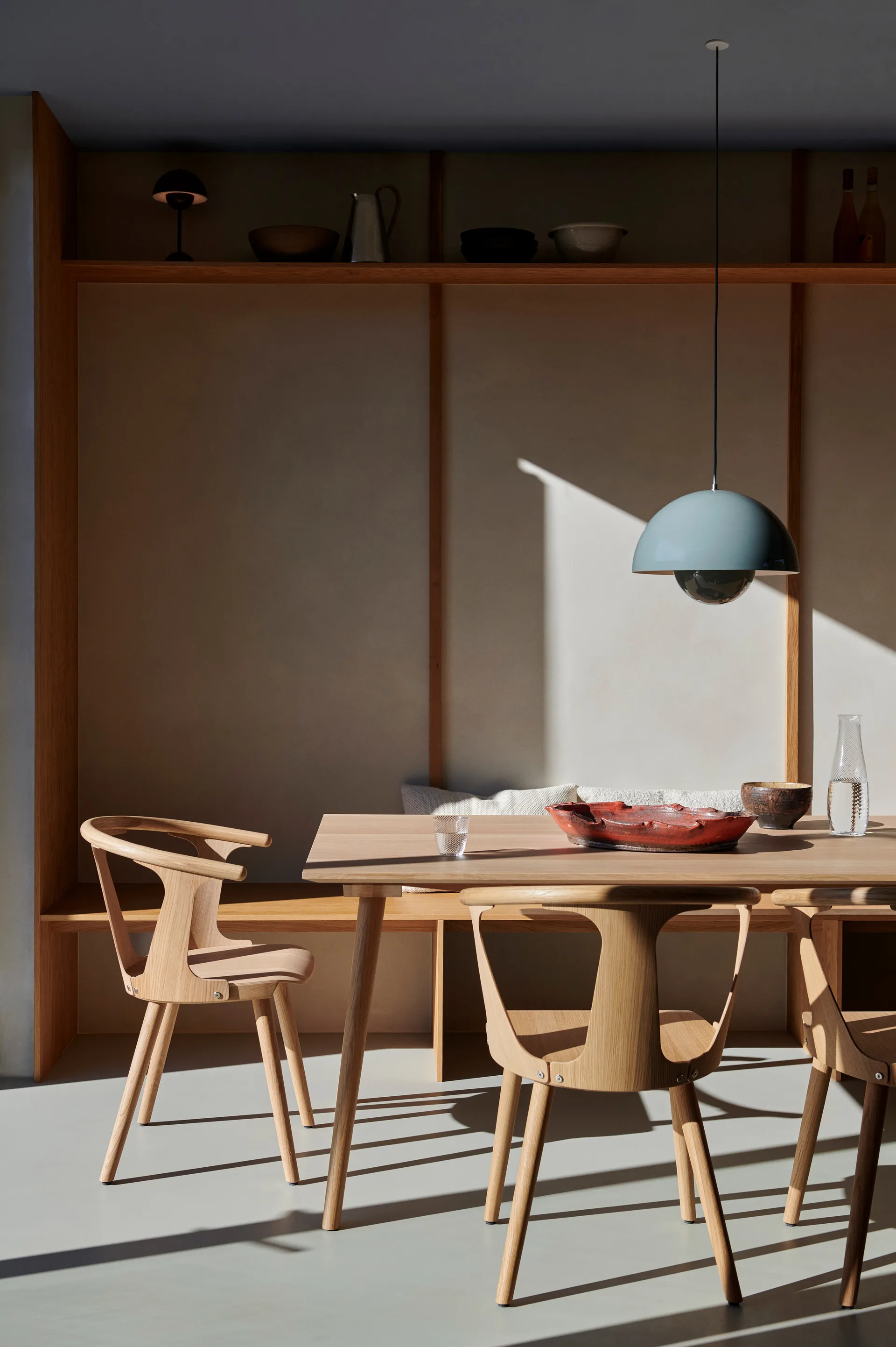 Flowerpot VP7 κρεμαστό φωτιστικό, Μπλε της πέτρας &Tradition