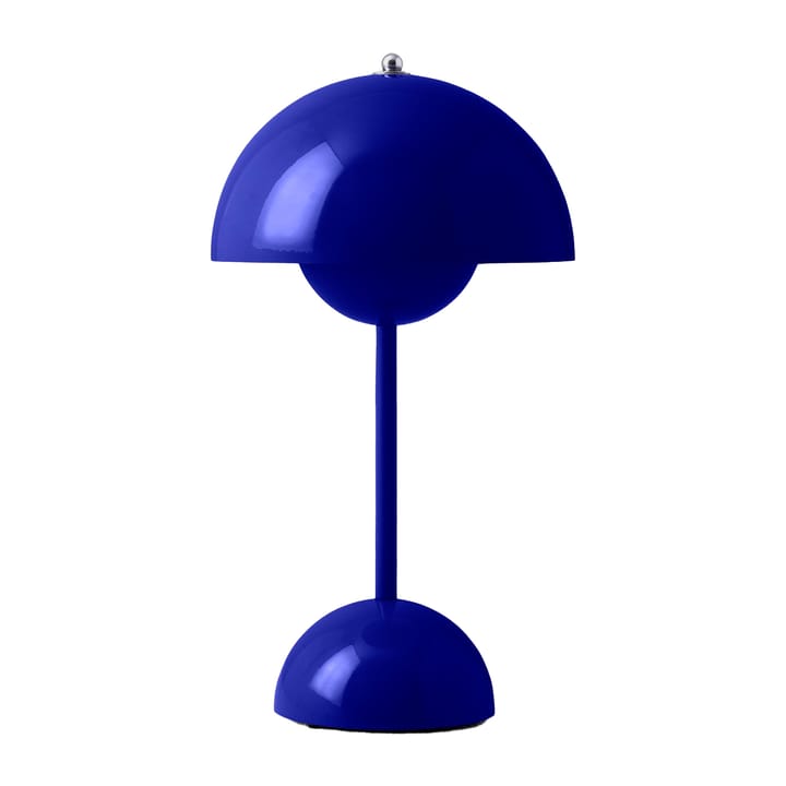 Flowerpot φορητό επιτραπέζιο φωτιστικό VP9 - Cobalt blue - &Tradition
