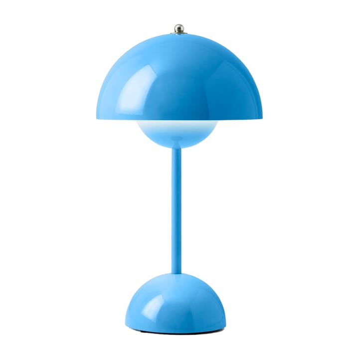 Flowerpot φορητό επιτραπέζιο φωτιστικό VP9, Swim blue &Tradition