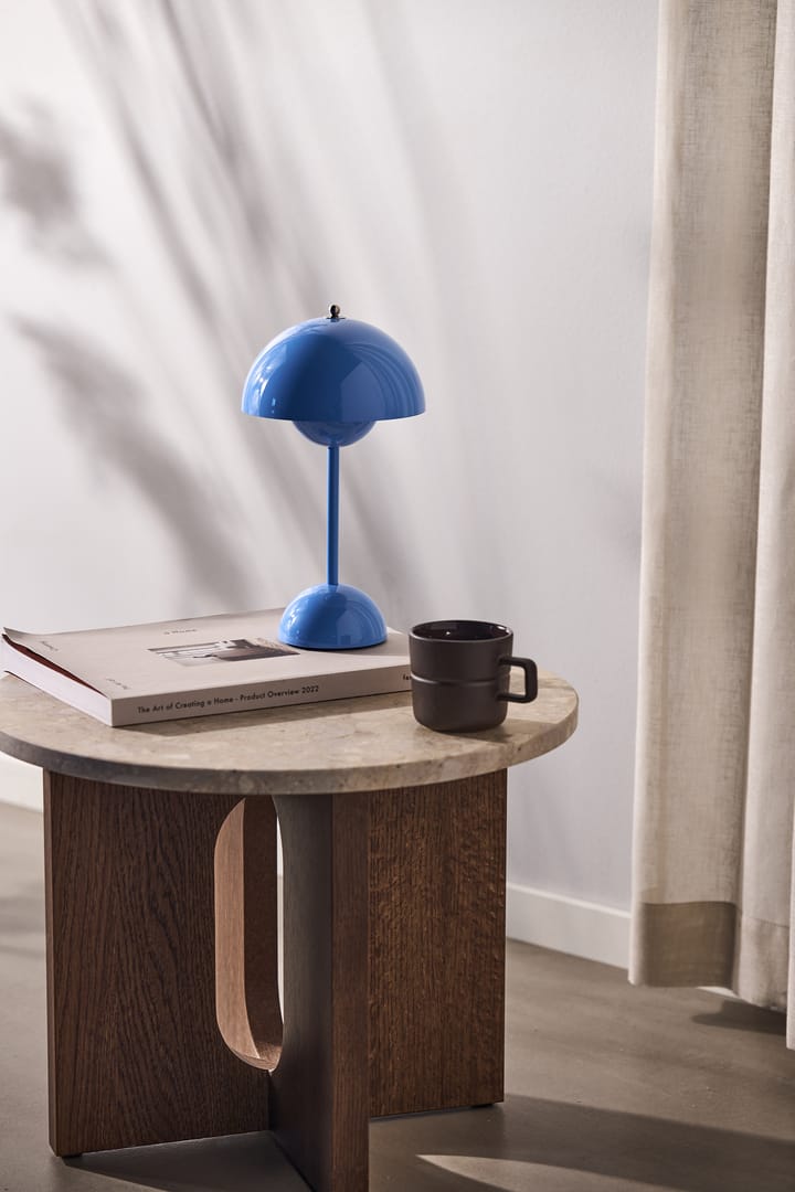 Flowerpot φορητό επιτραπέζιο φωτιστικό VP9, Swim blue &Tradition