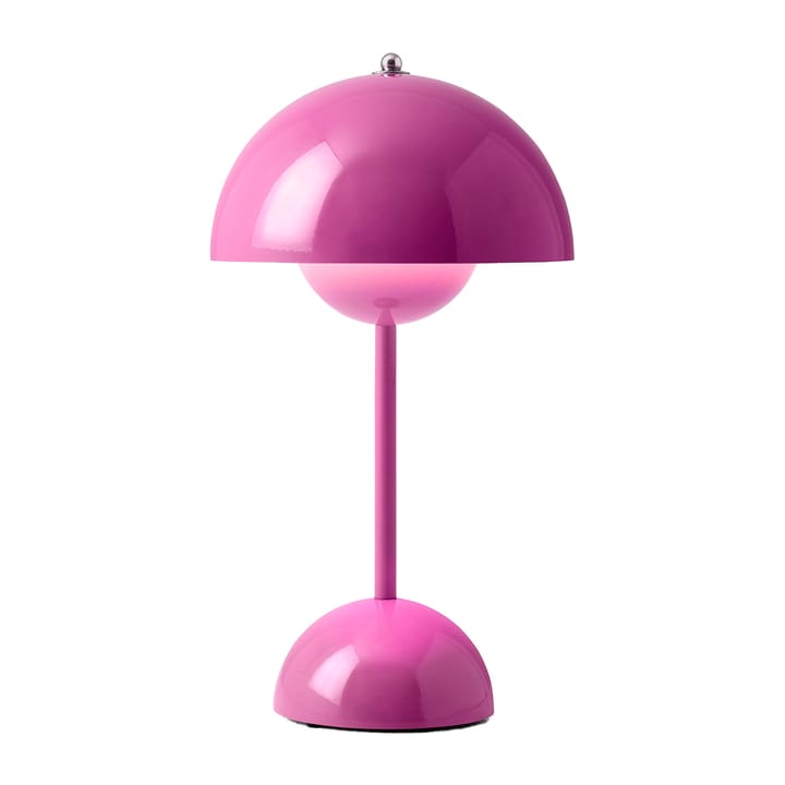 Flowerpot φορητό επιτραπέζιο φωτιστικό VP9, Tangy pink &Tradition