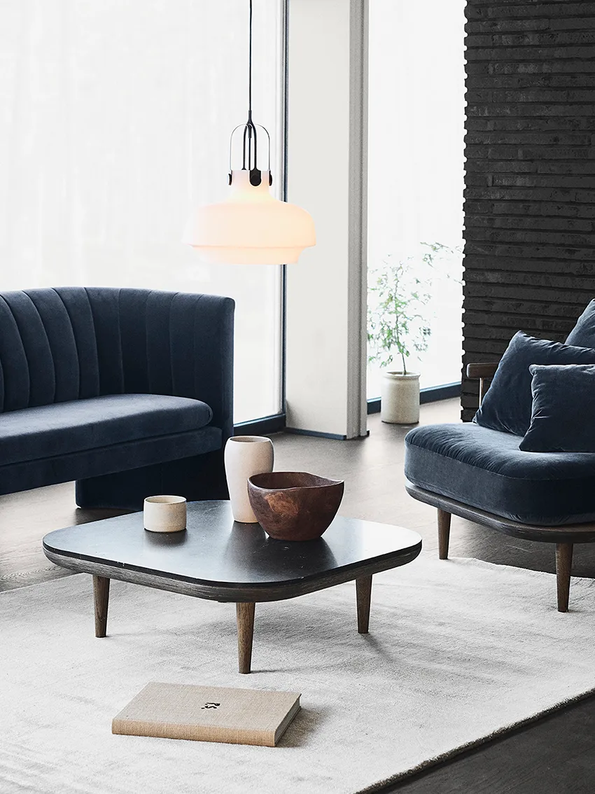 Πίνακας Fly Sc4, Καπνιστή λαδωμένη δρυς + μαύρο μάρμαρο &Tradition