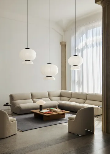 Αρθρωτός καναπές Hi Lo διαμόρφωση G Grain 61229 - undefined - &Tradition