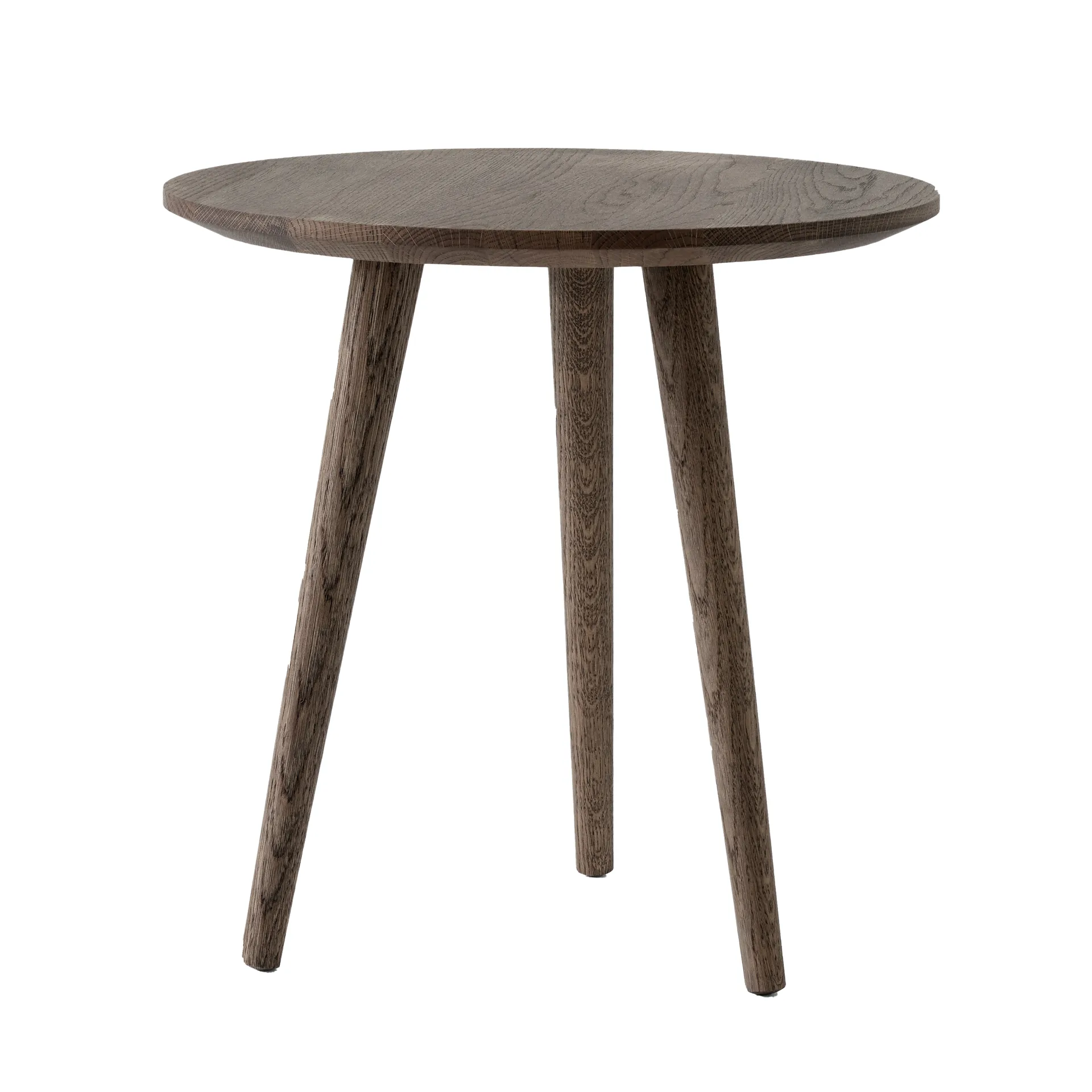 In Between τραπεζάκι καφέ SK13 Ø 48 cm, Καπνισμένη λαδωμένη δρυς &Tradition
