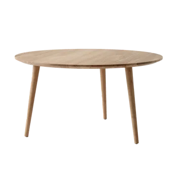 Τραπεζάκι σαλονιού In Between SK15 Ø90 cm - Oiled oak - &Tradition