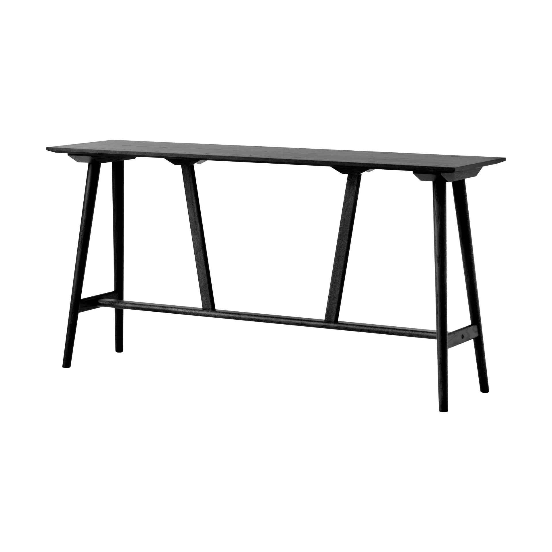 In Between SK25 Counter Table τραπέζι μπαρ 190x50x95 cm, Mαύρη λουστραρισμένη δρυς &Tradition