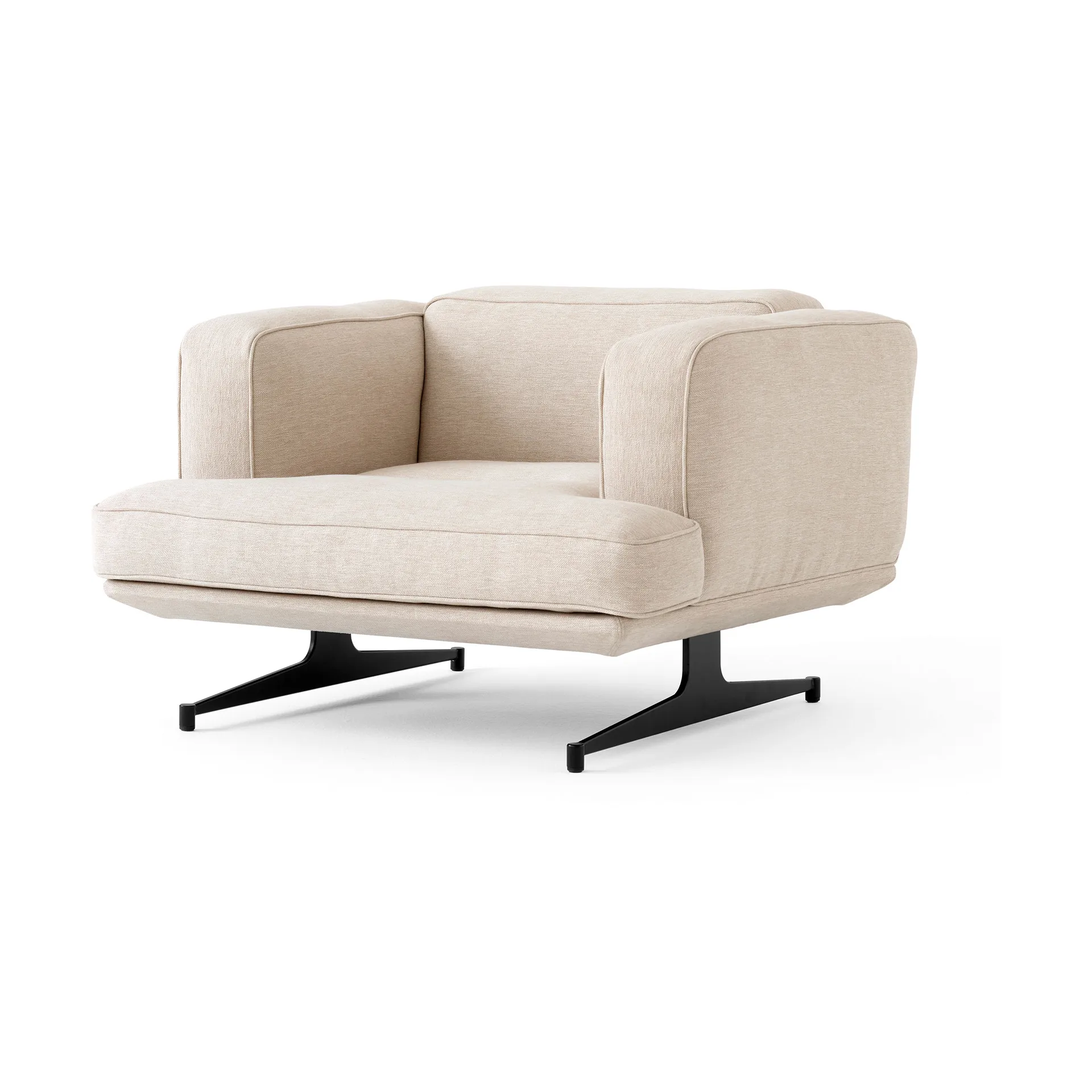 Inland AV21 πολυθρόνα, Clay 0011-warm black &Tradition