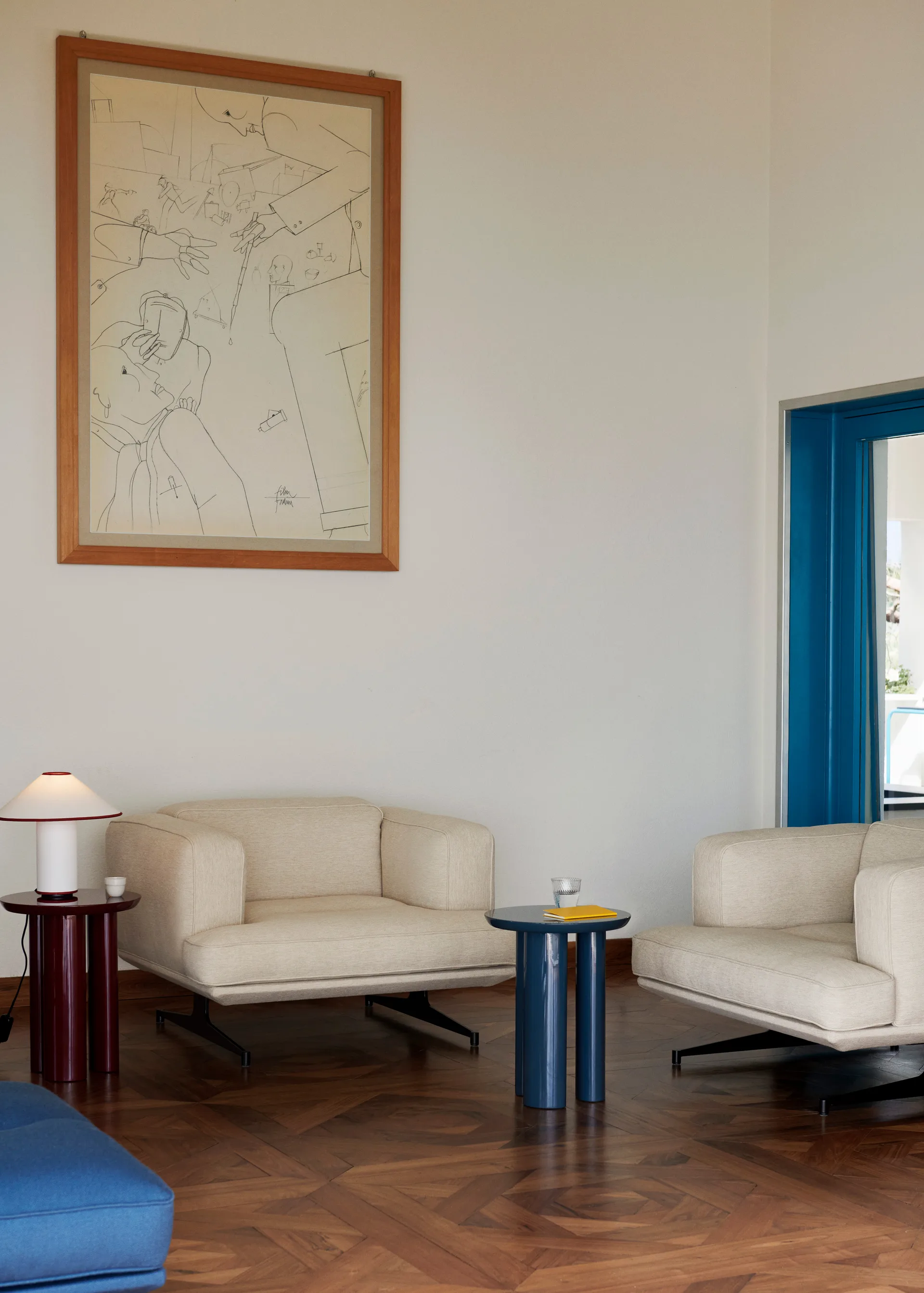 Inland AV21 πολυθρόνα, Clay 0011-warm black &Tradition