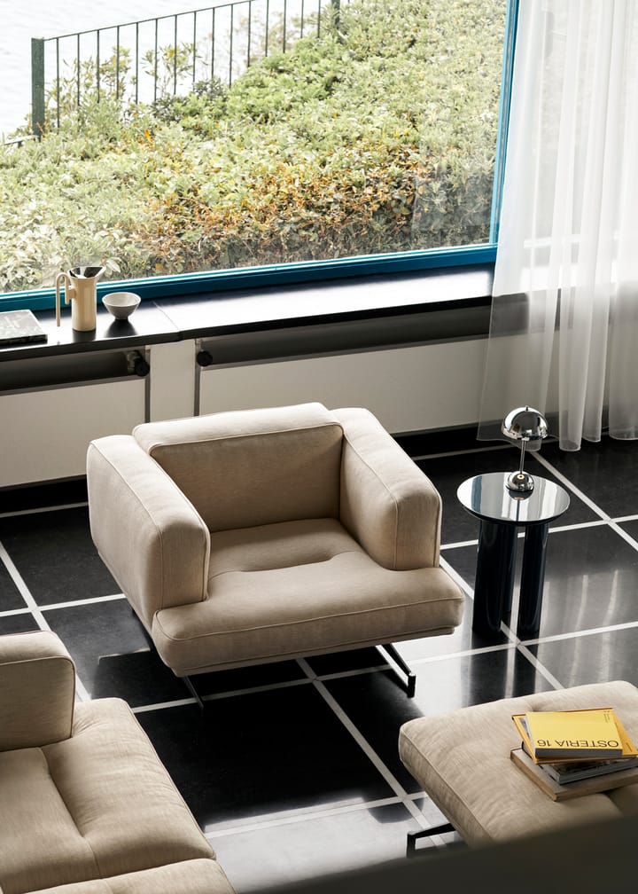 Inland AV21 πολυθρόνα, Clay 0011-warm black &Tradition