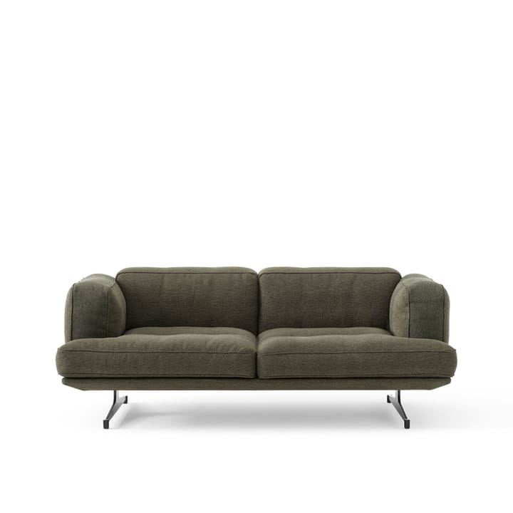 Inland AV22 καναπές 2 θέσεων, Clay 0014-warm black &Tradition