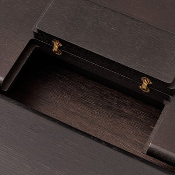 Ita OS1 τραπεζαρία με διαχείριση καλωδίων 95x200 cm - Dark stained oak - &Tradition