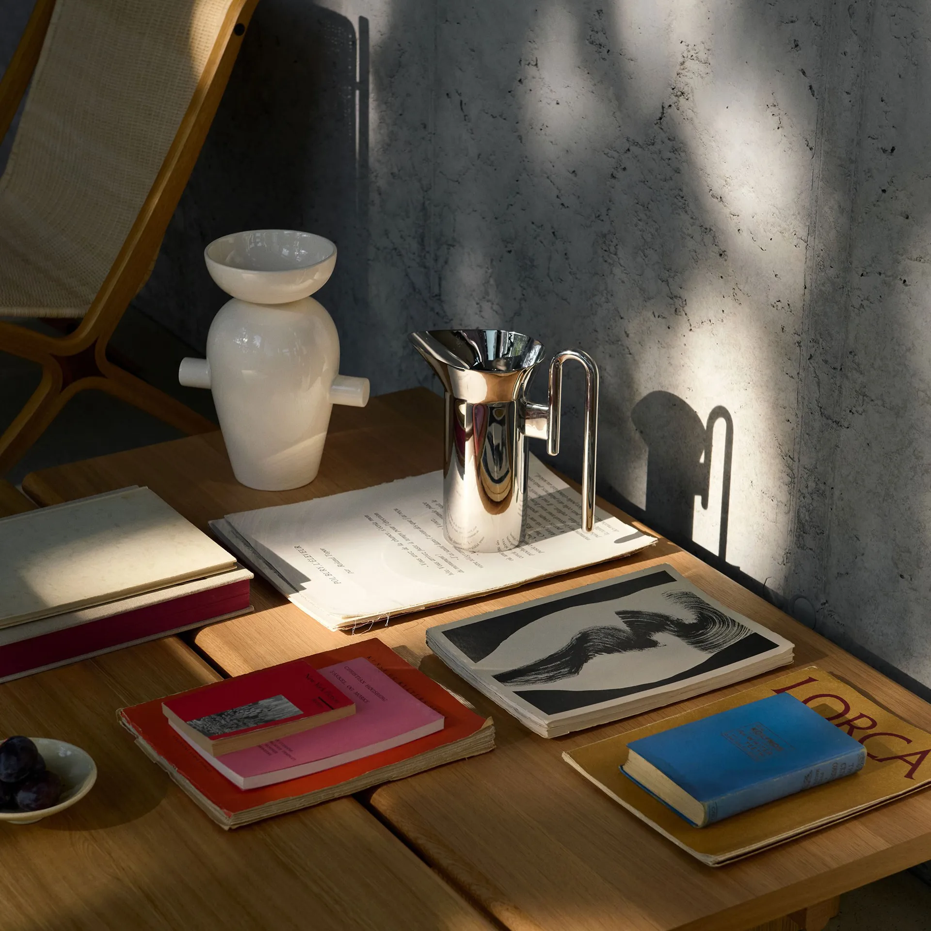 Ita OS4 τραπεζάκι σαλονιού 110x110 cm, Oak &Tradition