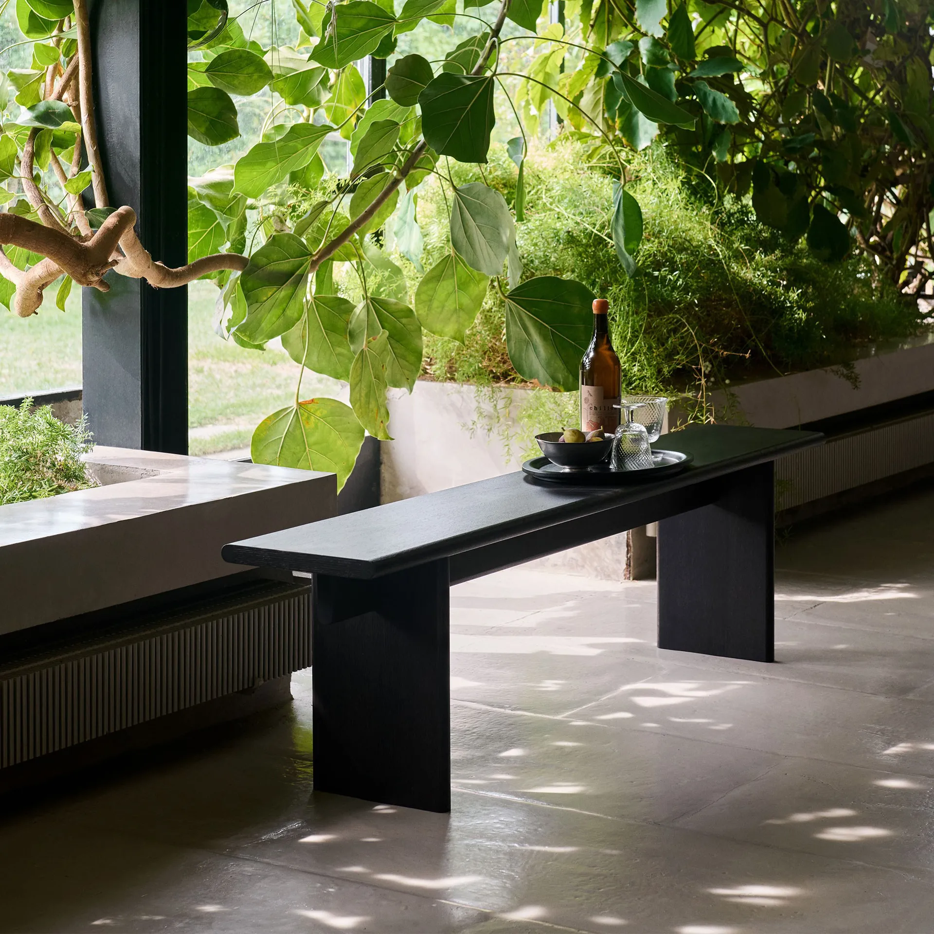 Ita OS5 πάγκος 170 cm, Dark stained oak &Tradition