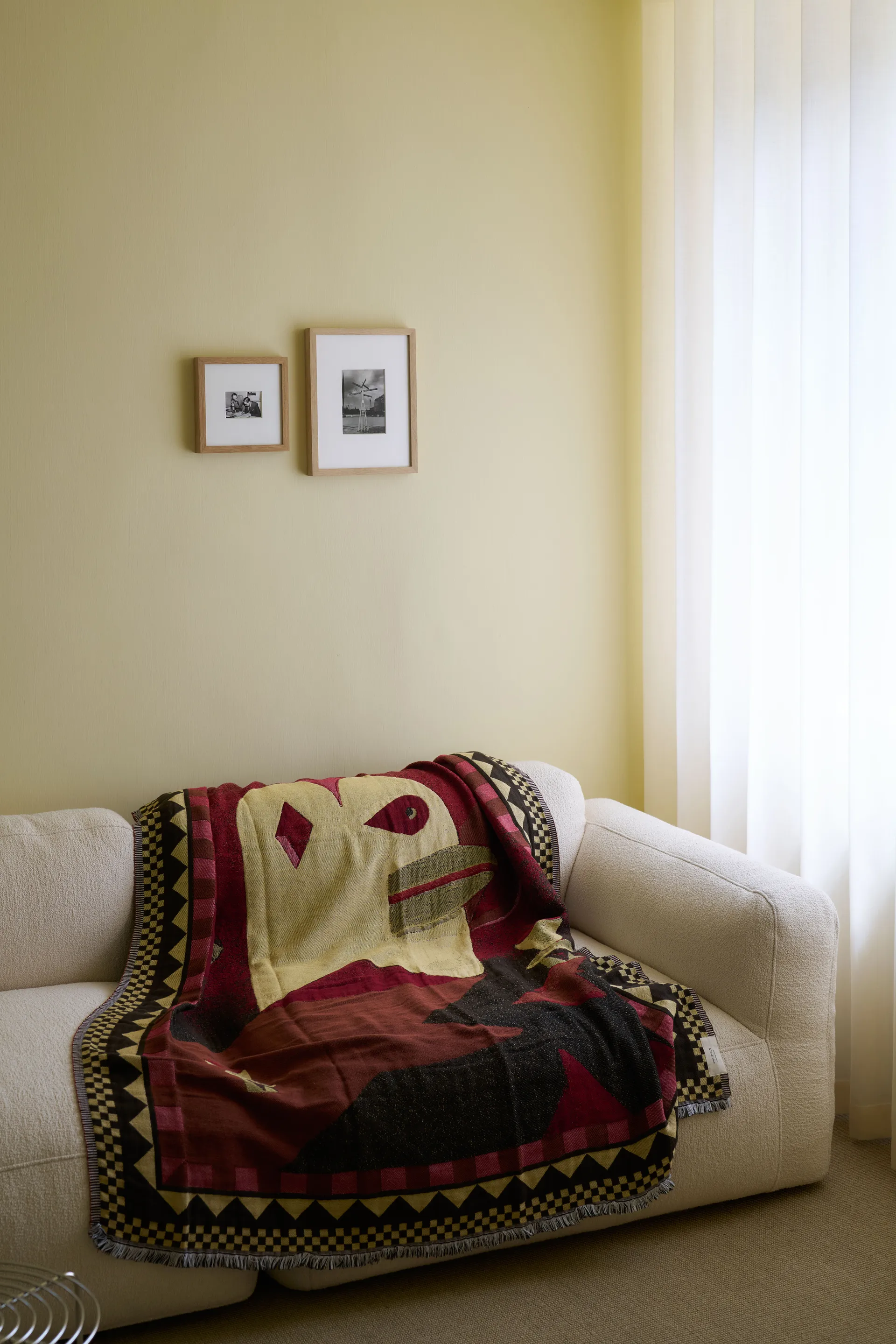 Μομέντο JH46 κουβέρτα 180x130 cm, Red dawn &Tradition