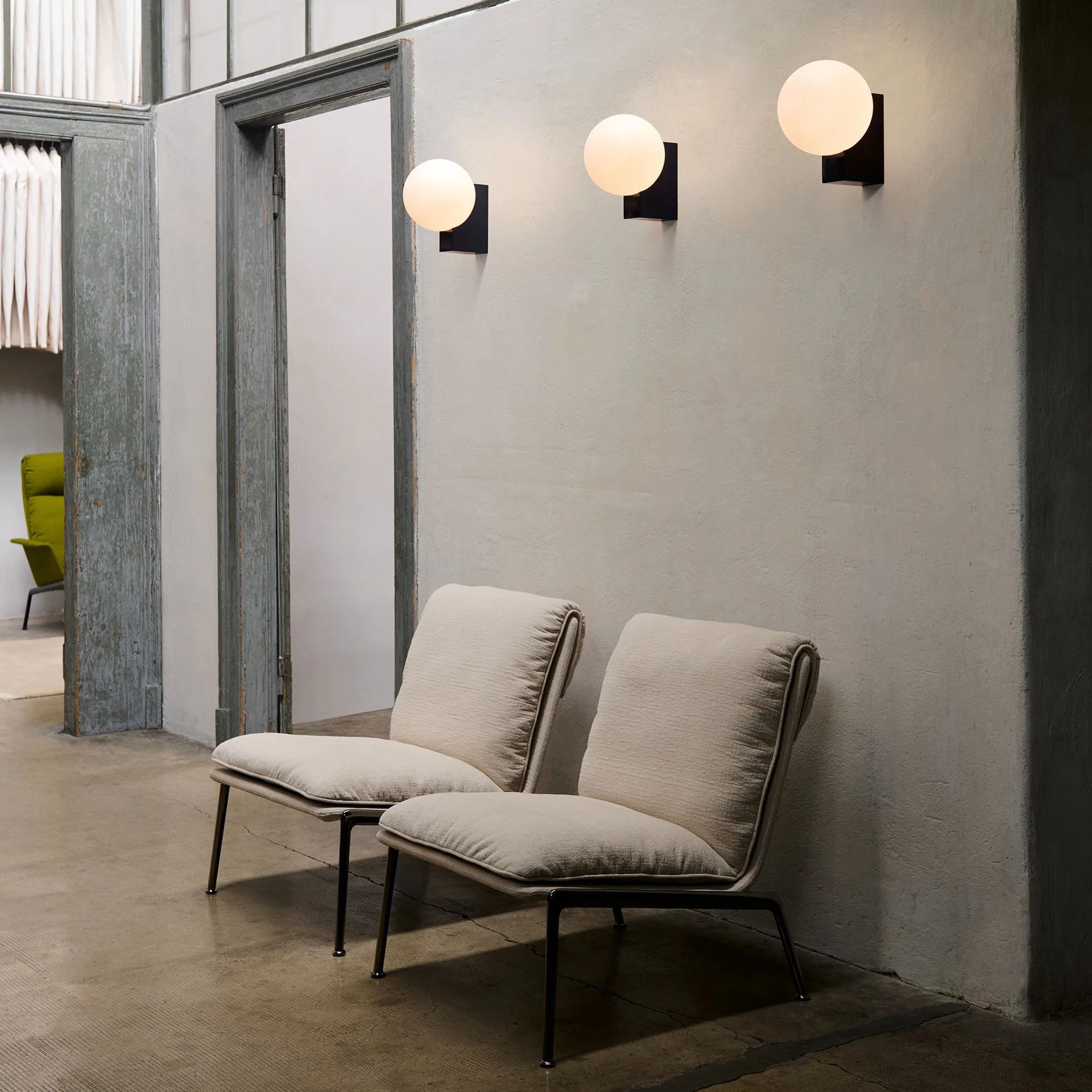 Journey SHY2 φωτιστικό τοίχου, Steel blue &Tradition