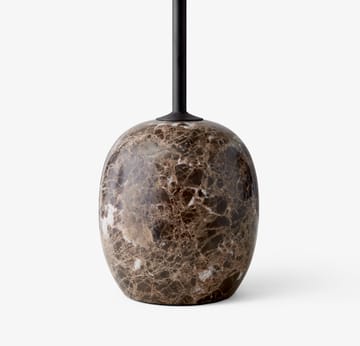 Lato βοηθητικό τραπεζάκι LN8 - Lacquered walnut-Emperador marble - &Tradition