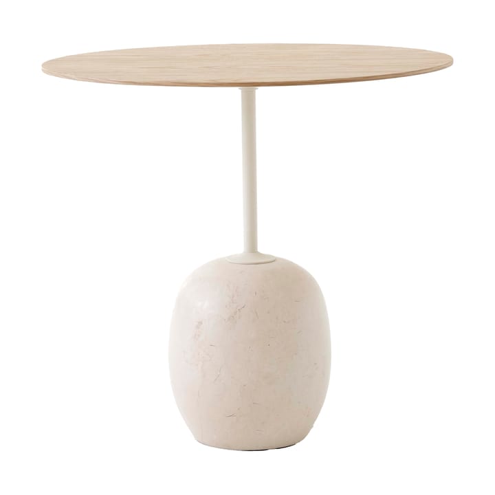 Συνοδευτικό τραπέζι Lato LN9 - Oak-Crema diva marble - &Tradition