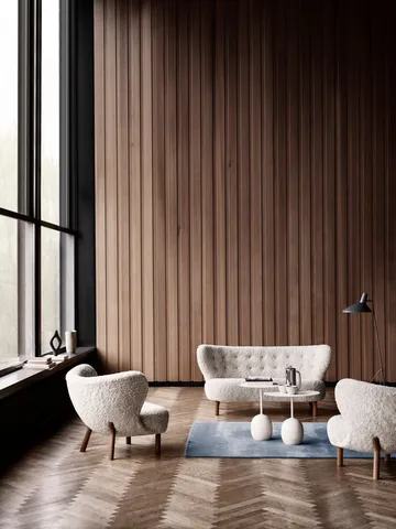 Καναπές Little Petra VB2 - Λαδωμένη καρυδιά-Karakorum - &Tradition