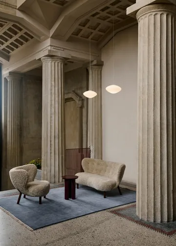 Καναπές Little Petra VB2 - Λαδωμένη καρύδια-Moonlight - &Tradition