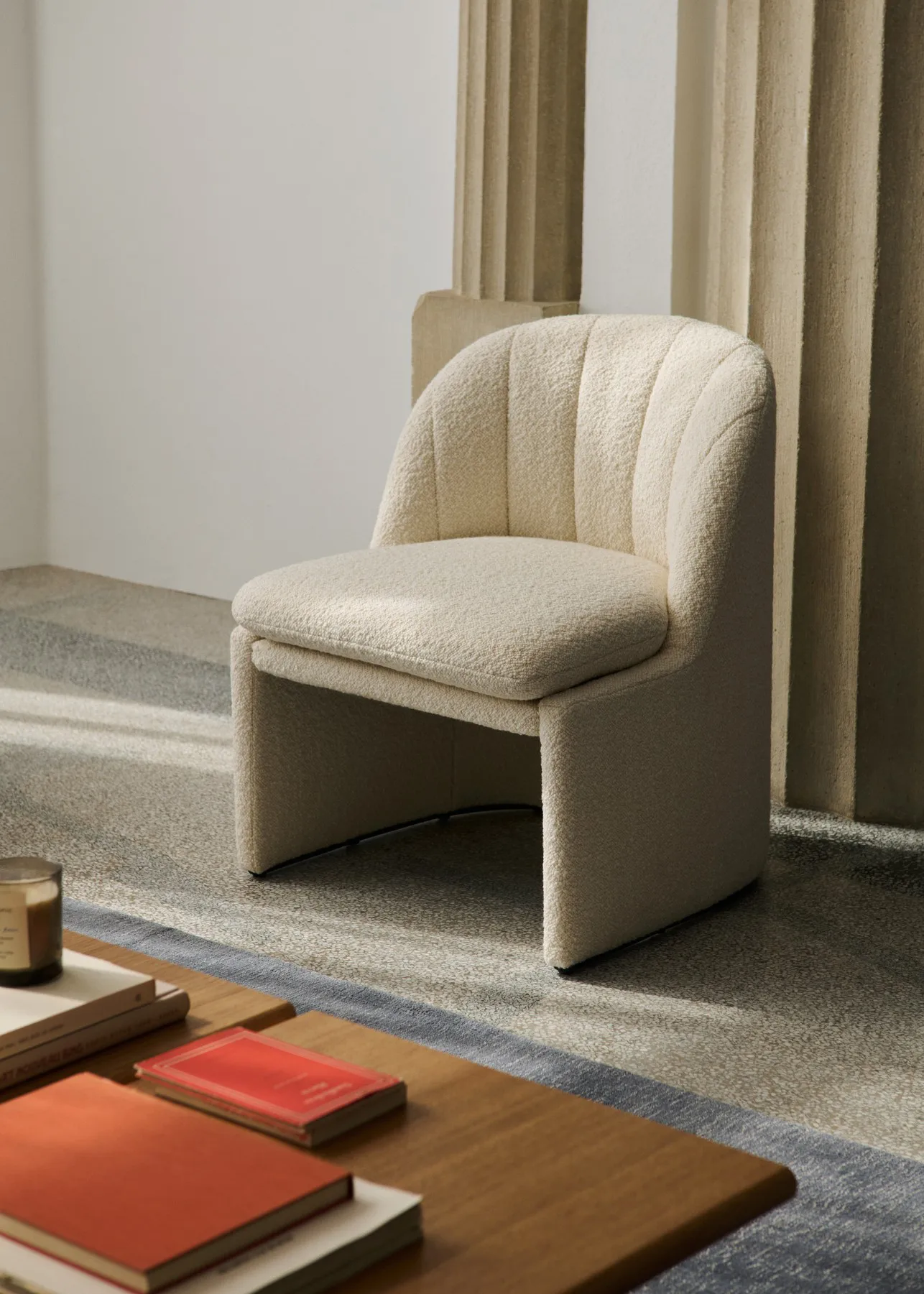 Loafer Club Chair SC107 καρέκλα lounge, Karakorum 0001 &Tradition