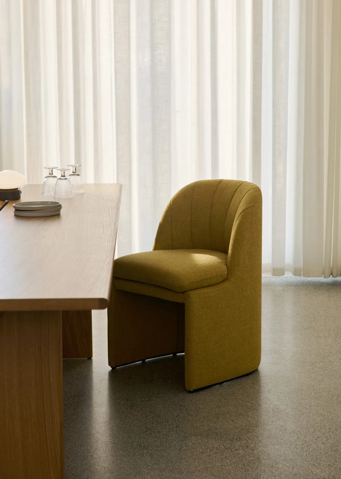 Loafer Side Chair SC106 καρέκλα, Ecriture 0470 &Tradition