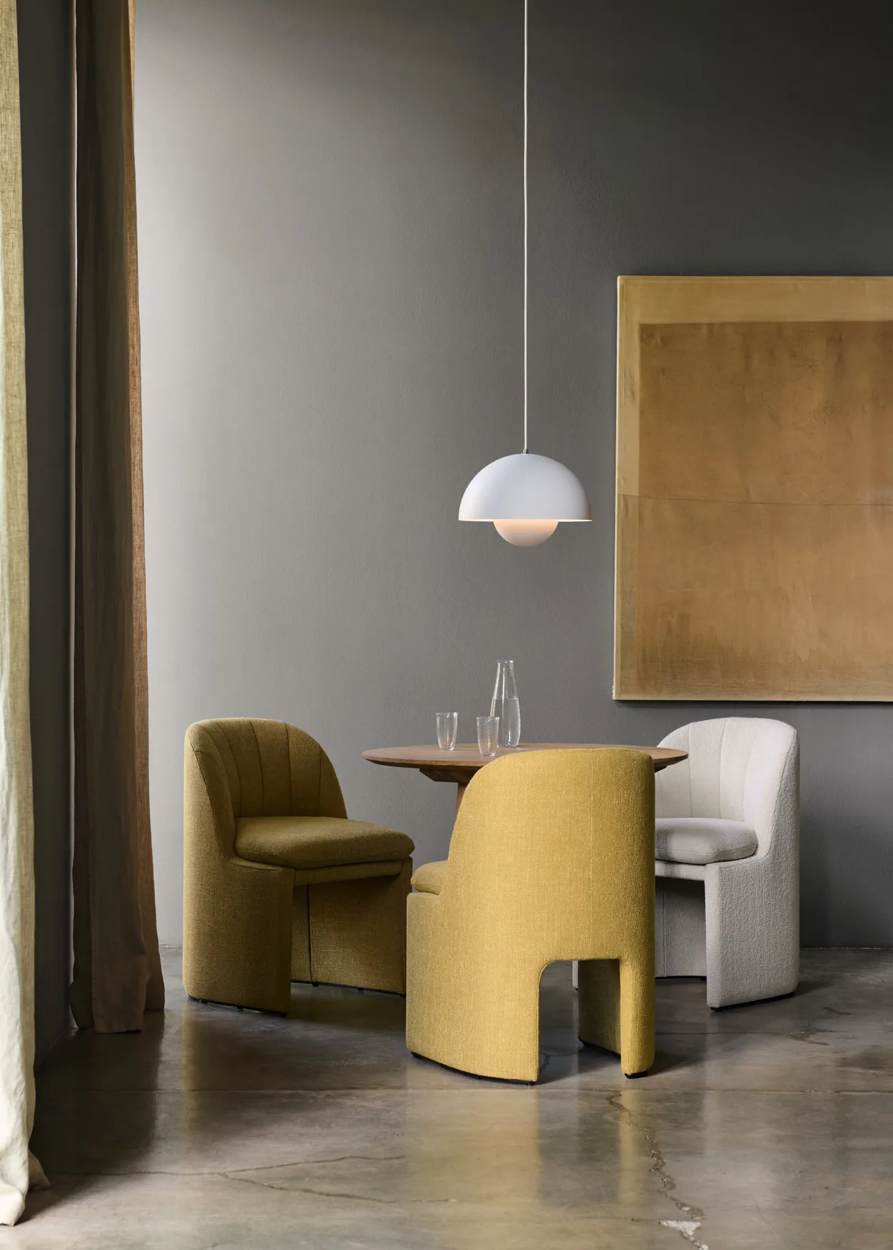 Loafer Side Chair SC106 καρέκλα, Ecriture 0470 &Tradition