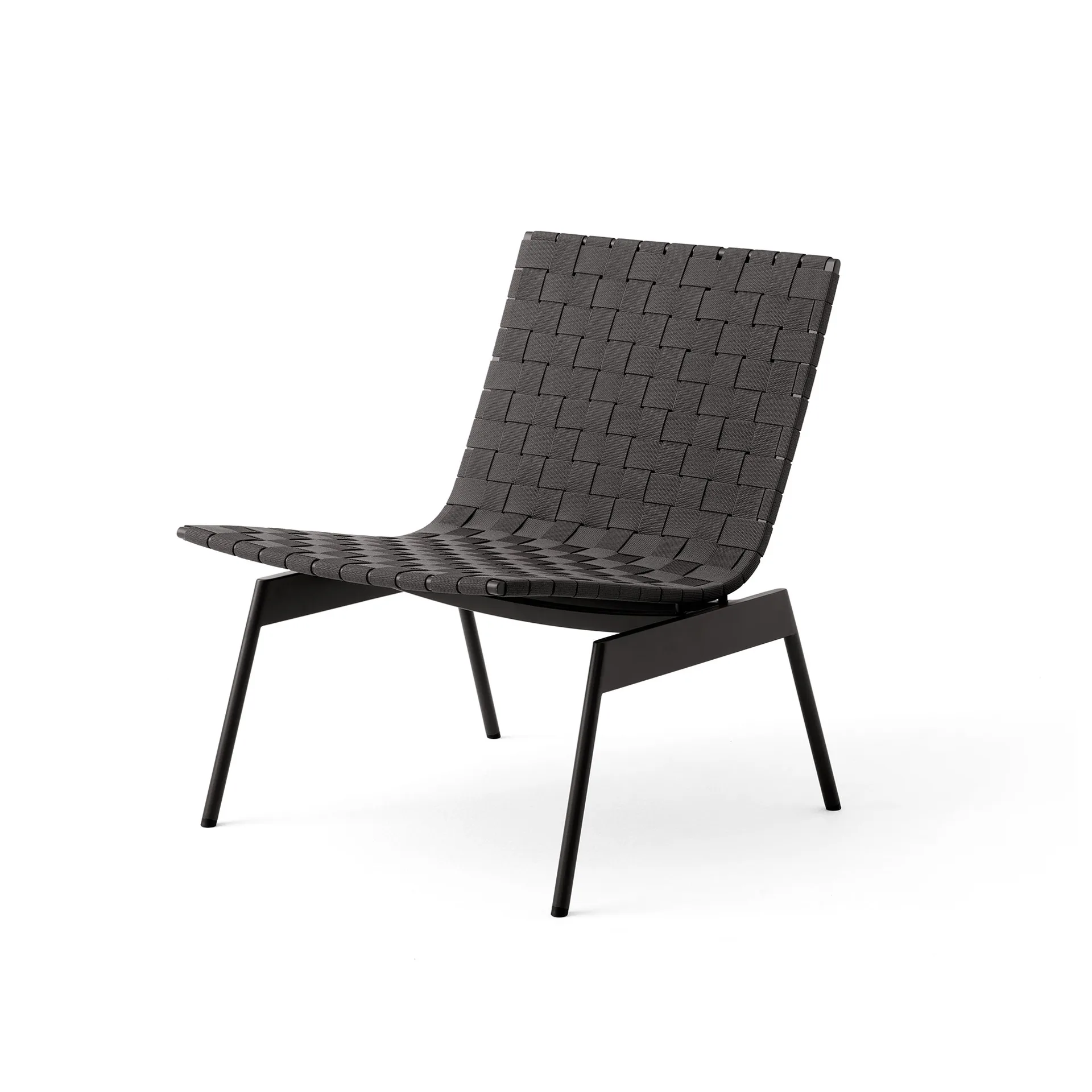 Καρέκλα lounge Ville Outdoor AV44, Warm black &Tradition