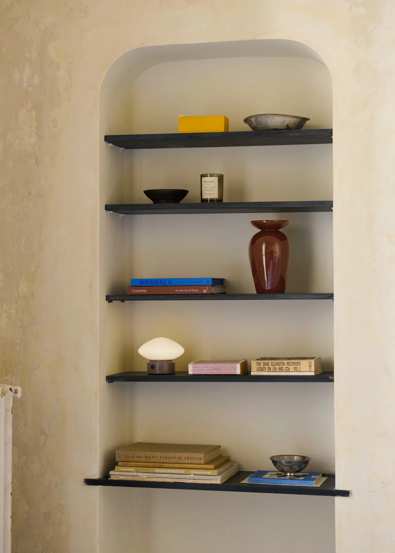 Momento JH47 βάζο 24 cm, Red brown &Tradition