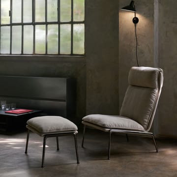 Muno LN16 High back πολυθρόνα σαλονιού - Dark chrome-Cifrado 0221 - &Tradition