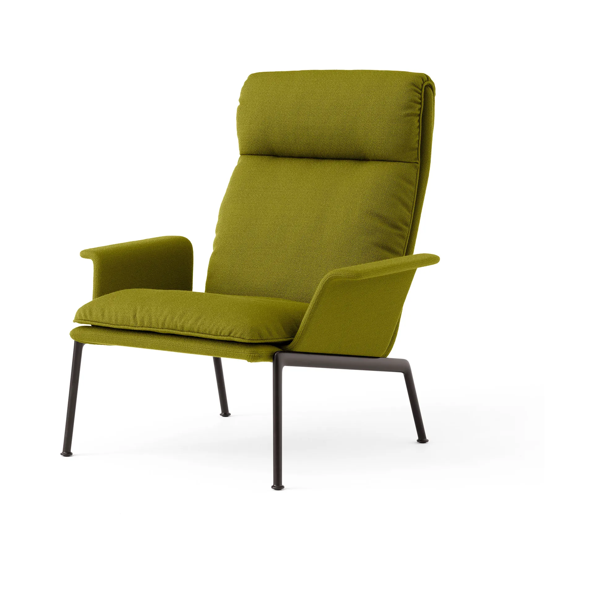 Muno LN17 High back πολυθρόνα σαλονιού, Warm black-Vidar 0956 &Tradition