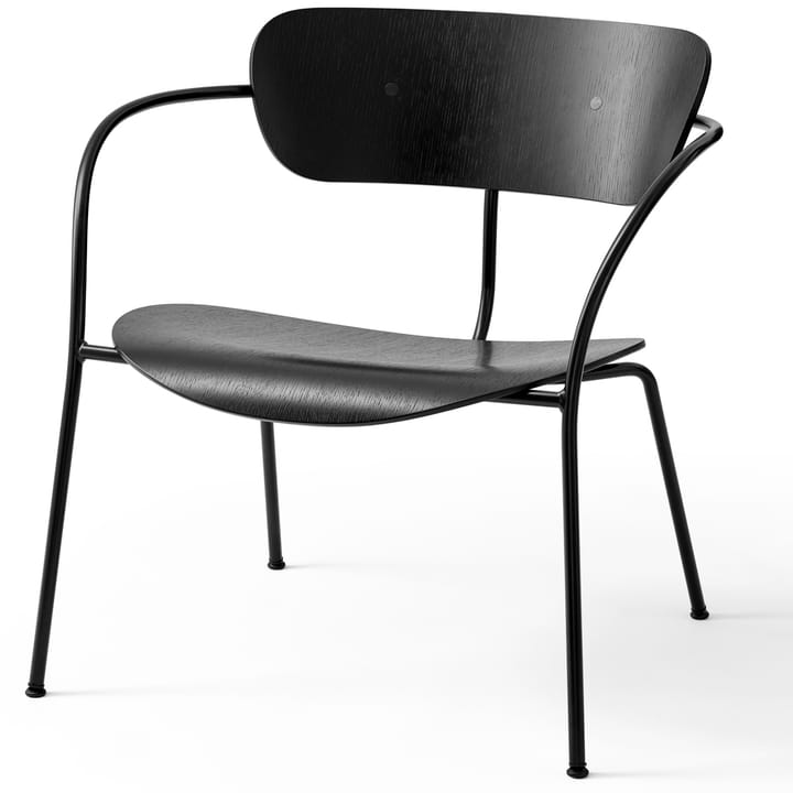 Καρέκλα Pavilion AV5 - Μαύρη λακαρισμένη βελανιδιά - &Tradition