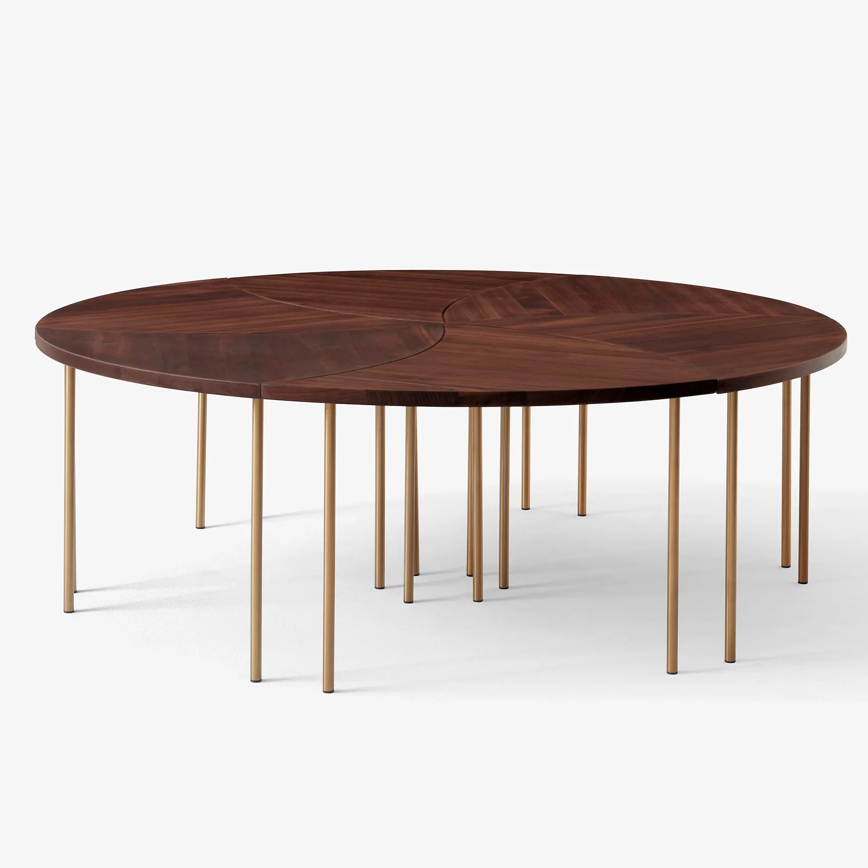 Pinwheel τραπεζάκι HM7, Καρυδιά &Tradition