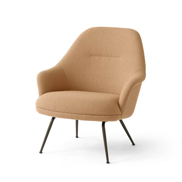Rely HW139 lounge chair καρέκλα lounge - Yoredale UDA30 Horton-bronzed - &Tradition