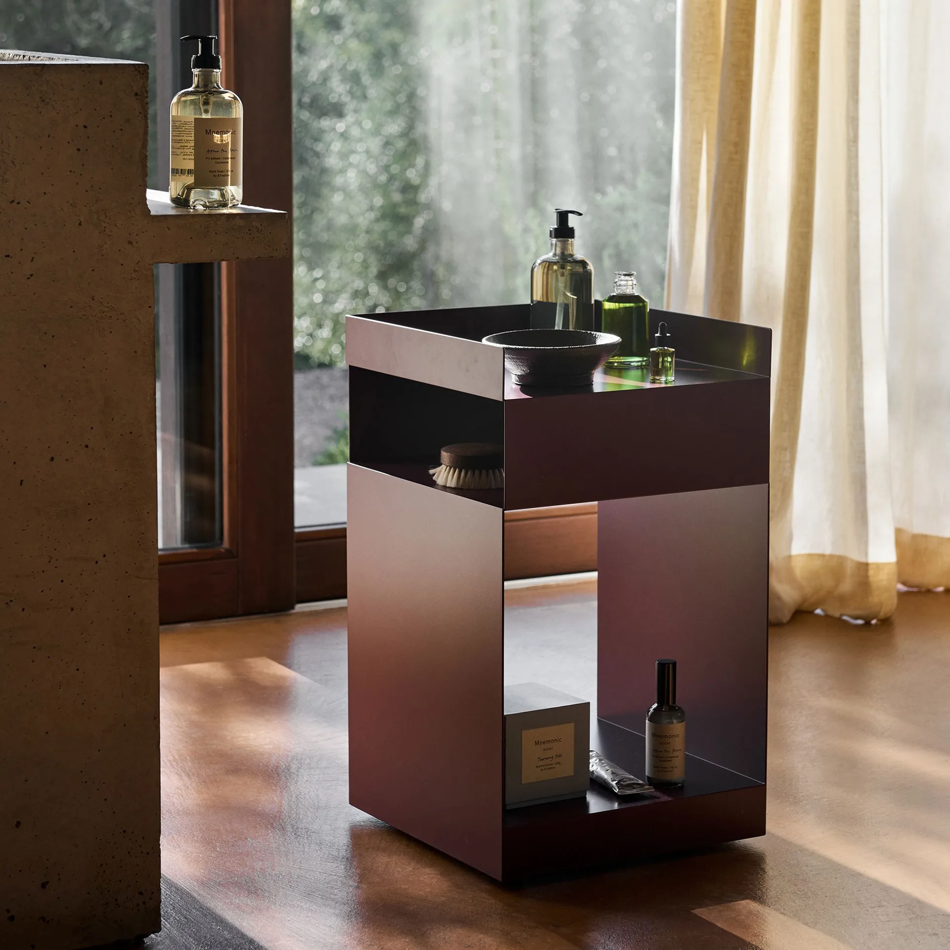 Rotate SC73 καροτσάκι σερβιρίσματος, Dark plum &Tradition