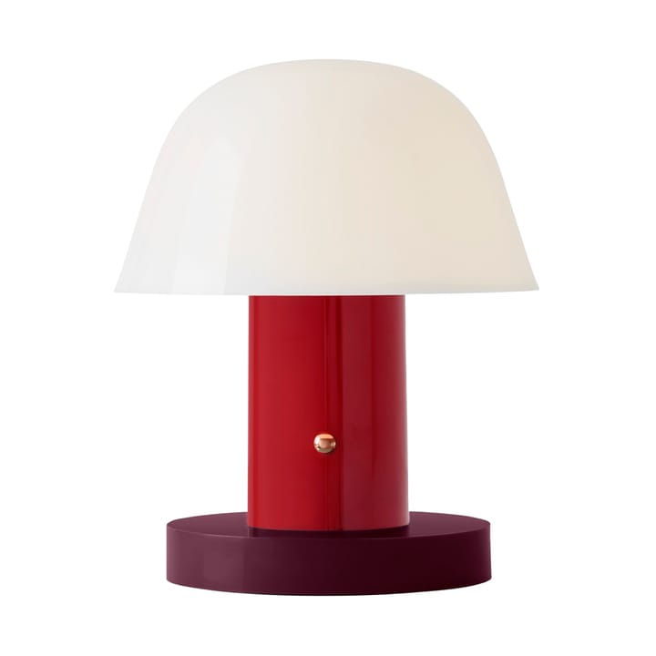 Setago JH27 επιτραπέζιο φωτιστικό, Maroon-grape &Tradition