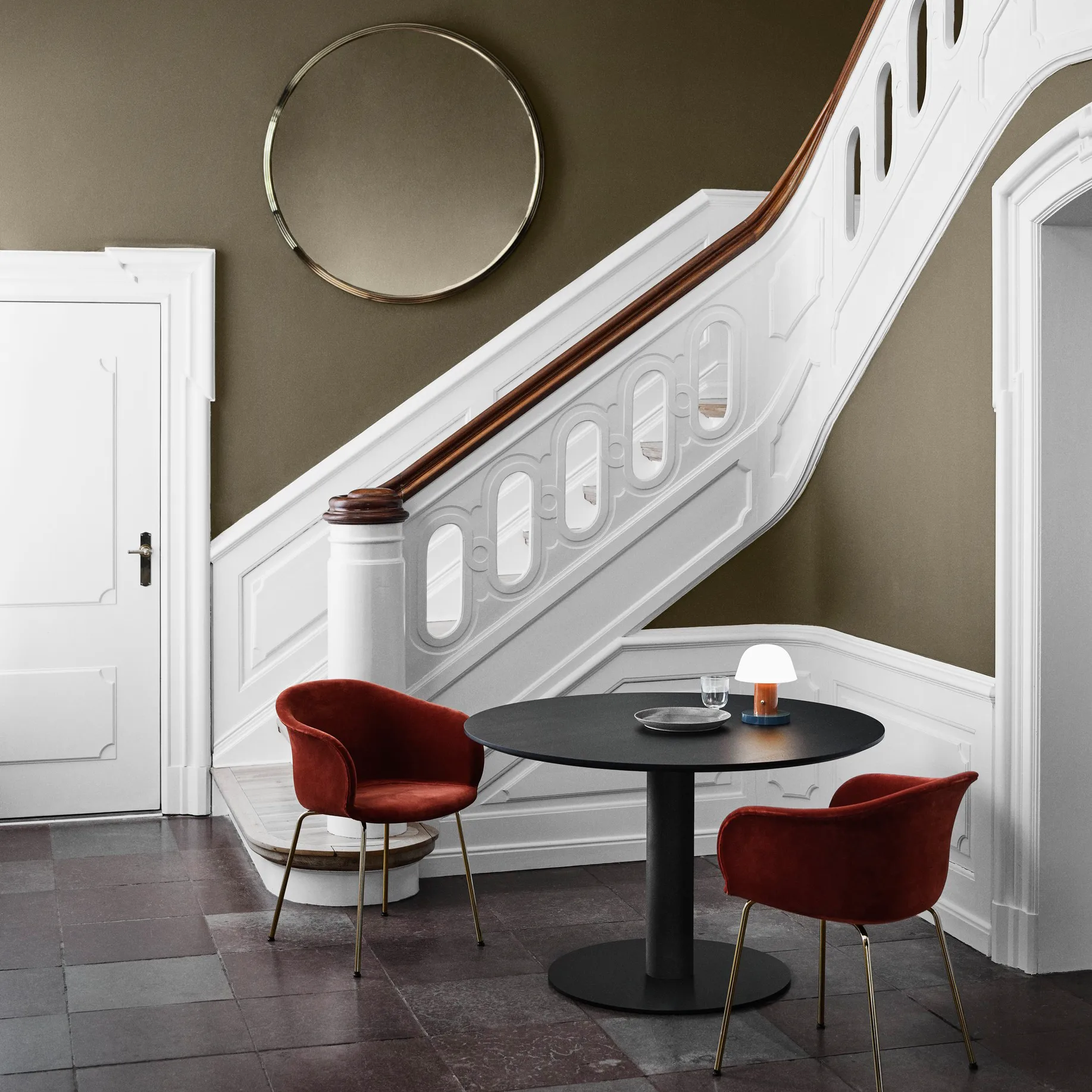 Setago JH27 επιτραπέζιο φωτιστικό, rust-thunder &Tradition