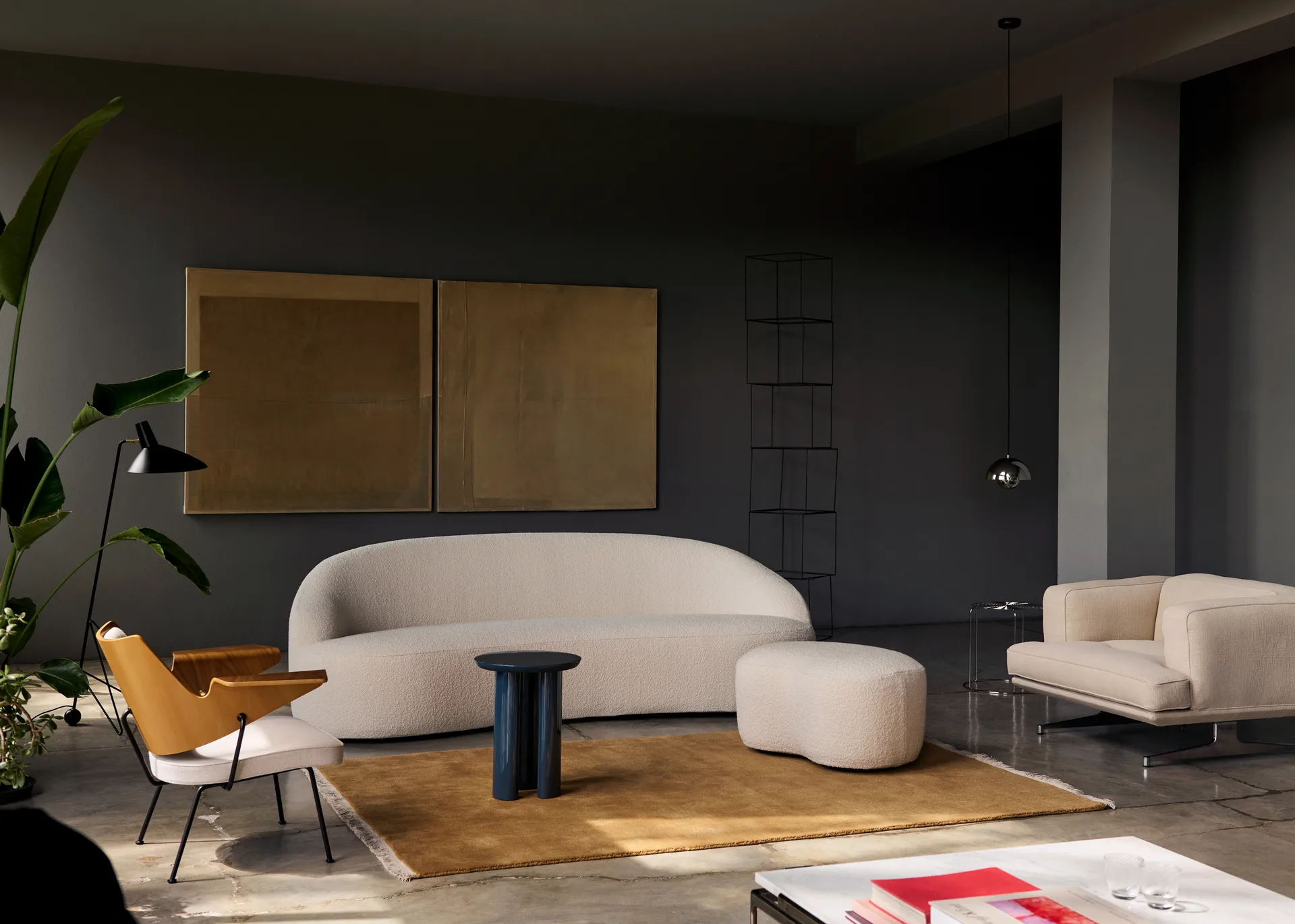 Χαλί The Moor AP19 200x300cm, Golden brown &Tradition