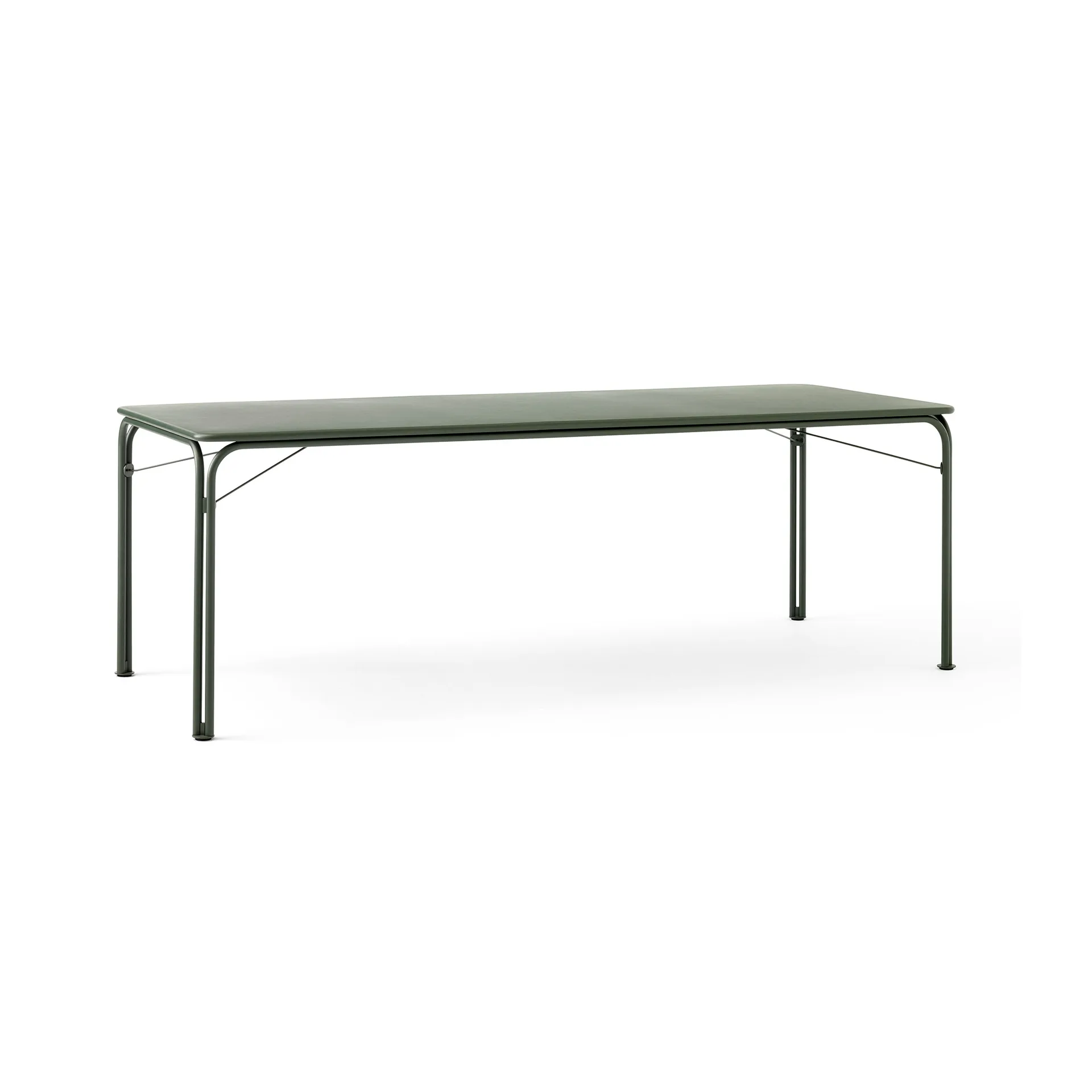 Τραπεζαρία Thorvald Outdoor SC99 220 cm, Bronze green &Tradition