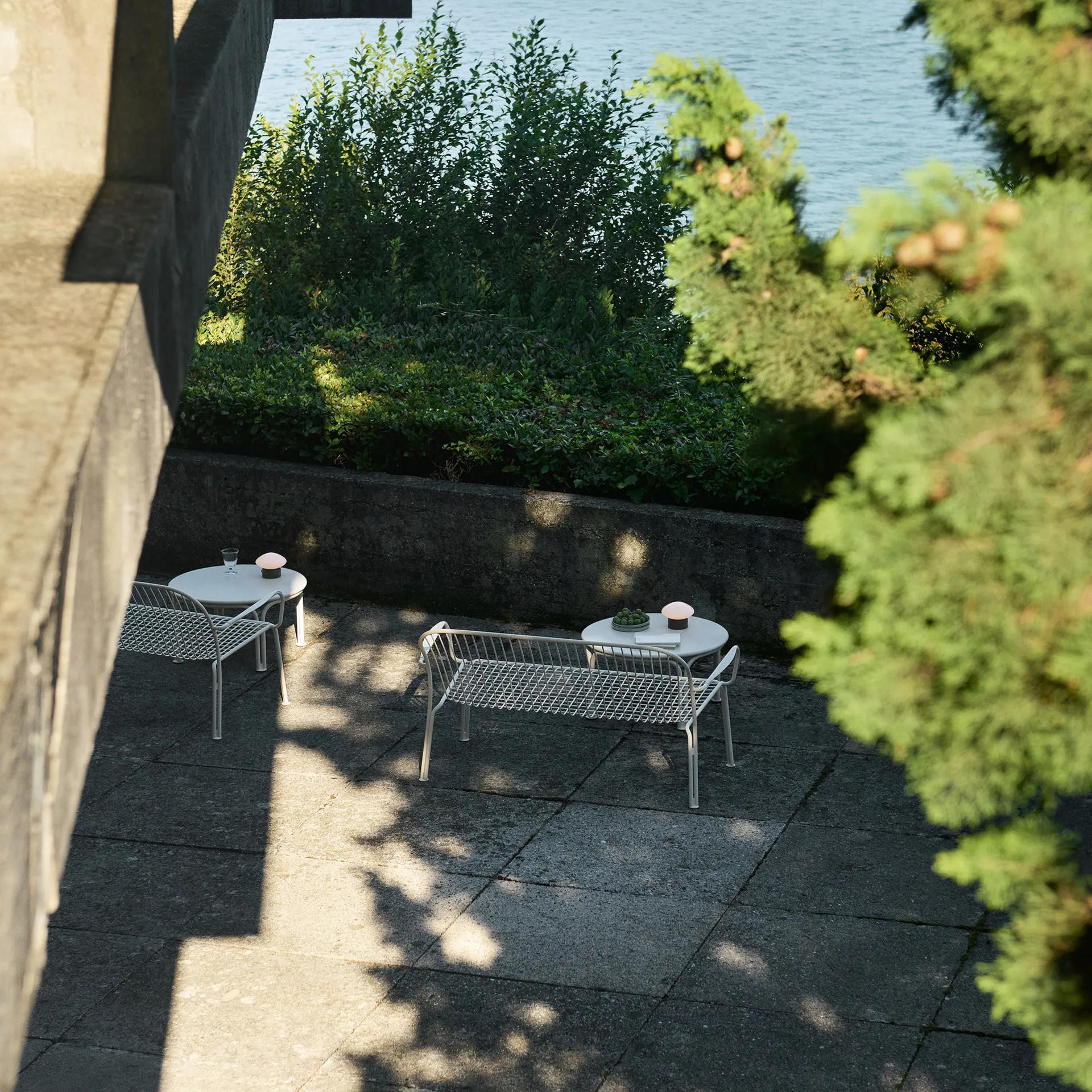 Thorvald SC110 καναπές lounge, Ivory, 143 εκ. &Tradition