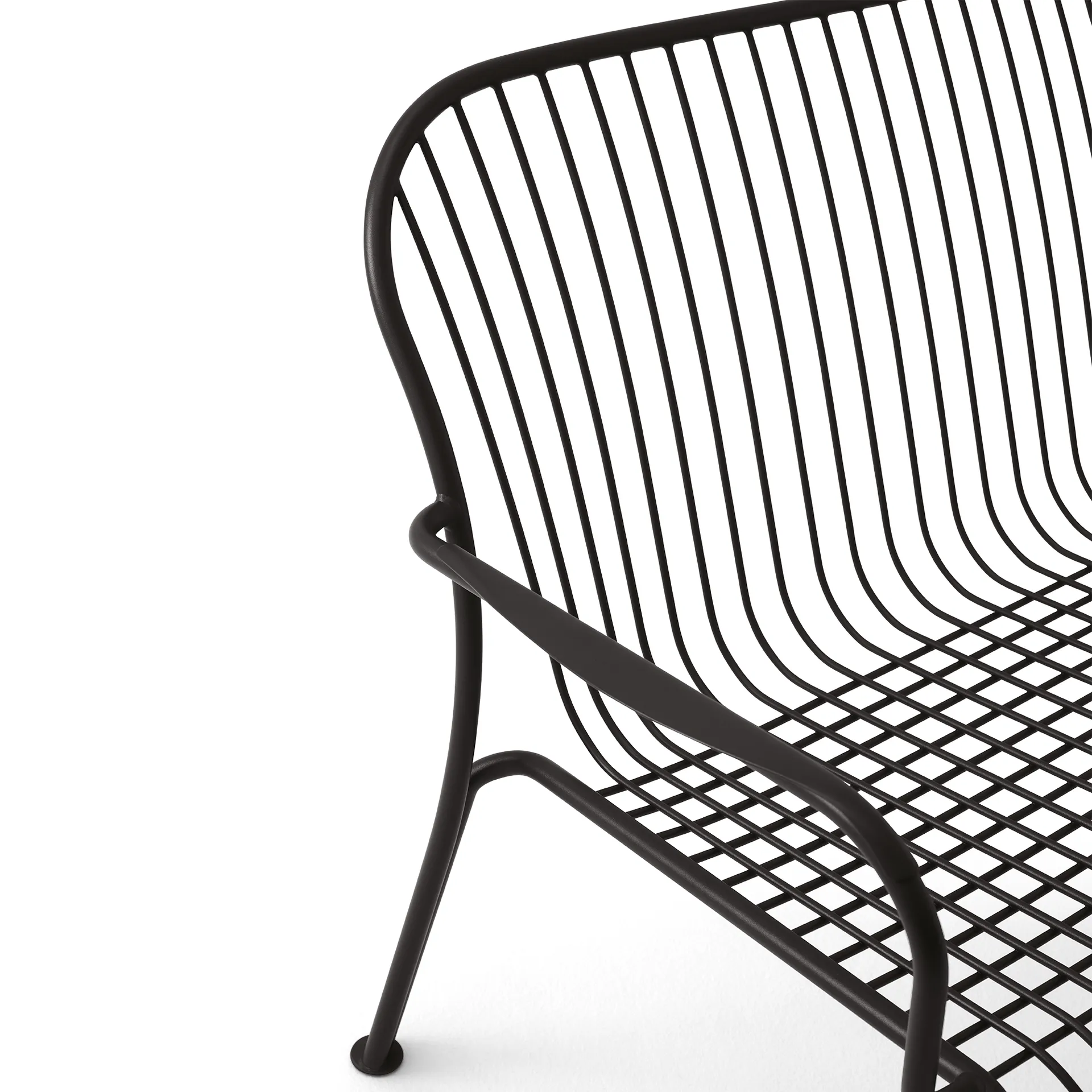 Thorvald SC110 καναπές lounge, Warm black, 143 εκ. &Tradition