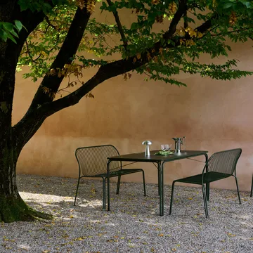 Thorvald SC111 πάγκος - Bronze green, 129 εκ. - &Tradition