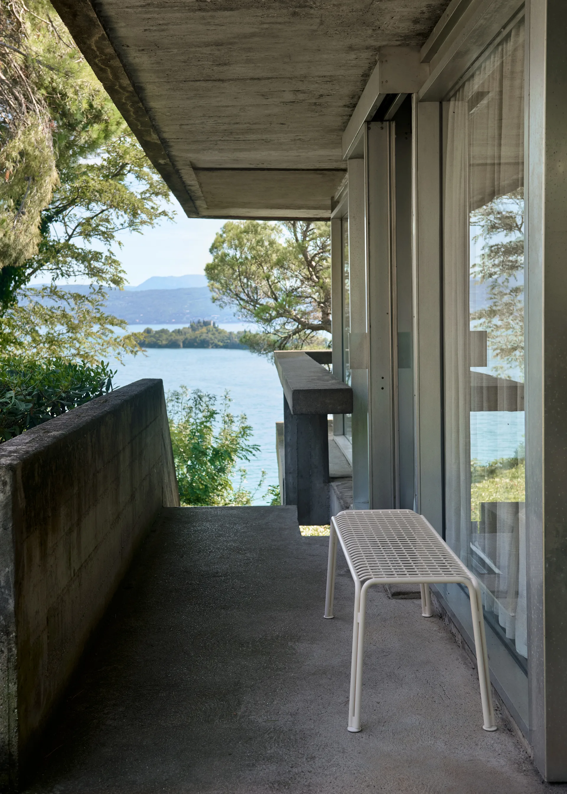 Thorvald SC112 παγκάκι, Ivory, 125 εκ. &Tradition