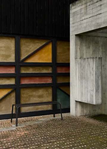 Thorvald SC112 παγκάκι - Warm black, 125 εκ. - &Tradition