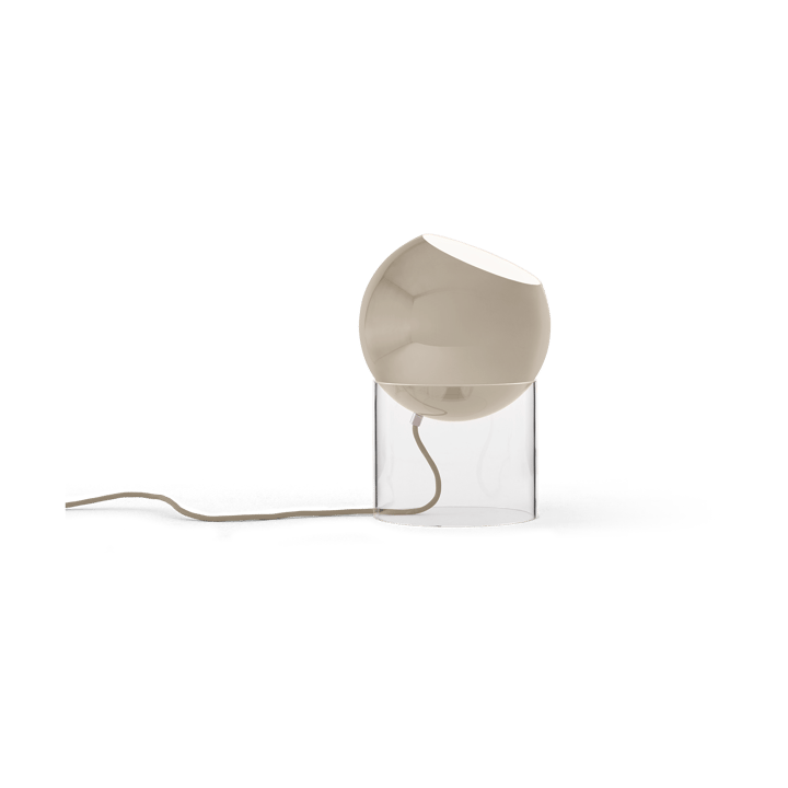 Επιτραπέζιο φωτιστικό Topan VP13 31,5 cm, Clear-grey beige &Tradition
