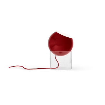 Επιτραπέζιο φωτιστικό Topan VP13 31,5 cm - Clear-vermilion red - &Tradition